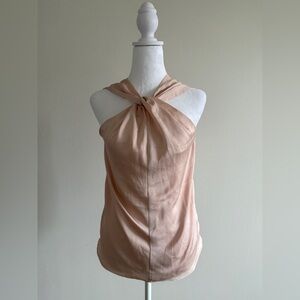 Ann Taylor Elegant Blush Pink Women's Top